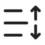 Text Line Spacing SVG Icon